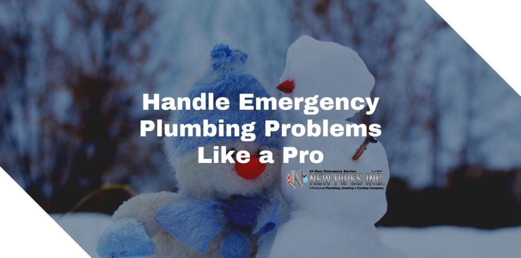 handle emergency plumbing problems like a pro